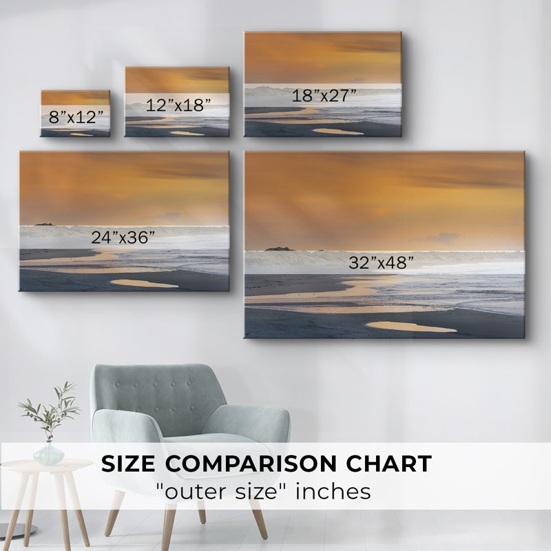 Endless Shores - Cavas enveloppés de galerie, 32 x 48