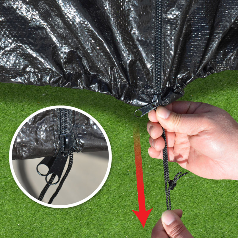 Outdoor Swing Seat Cover, Black