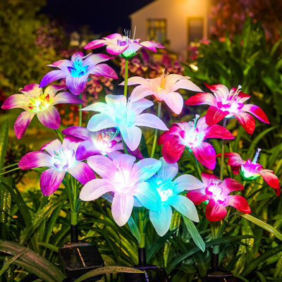 Solar Powered Integrated LED Pathway Light