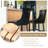 Modern Velvet Upholstered Counter Height Bar Stools (Set of 6)-108497671