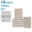 Ensemble de serviettes 18 pièces Josann Franklin-1349758444