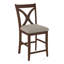 Hues Upholstered Stool with Solid Wood Frame-40666255-40715604-62149173