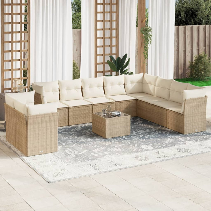 Ensemble de canapé de jardin Vidaxl
