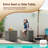 EHHLY 33 Gallon Deck Box, Small Outdoor Storage Box Waterproof, Lockable Secure Package Bin Delivery Box for Outside Front Porch, Delivery Driver Snack Box for Porch-107093614