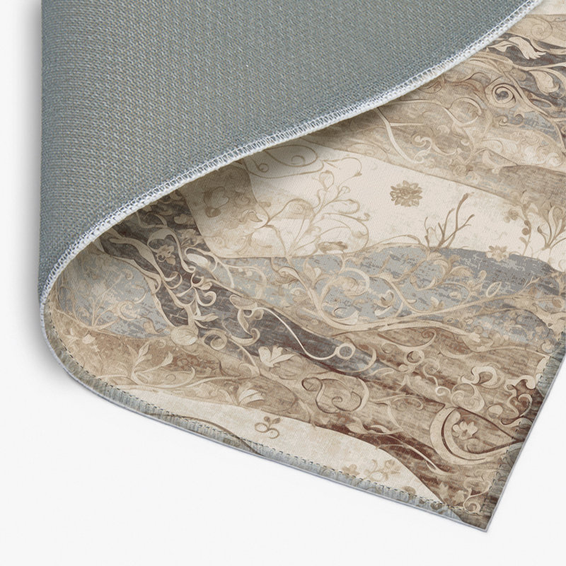 Tapis intérieur et extérieur Solstice Waves, Rectangle 1 pi 6 po x 2 pi 6 po