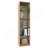 Xs Bookcase Compact Bookshelf With Multiple Shelves-1596816568