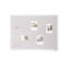  White Cork Board with Linen Surface – Stylish Wall-Mounted Bulletin Board for Home, School, Office – Elegant & Functional Noticeboard-1164889373