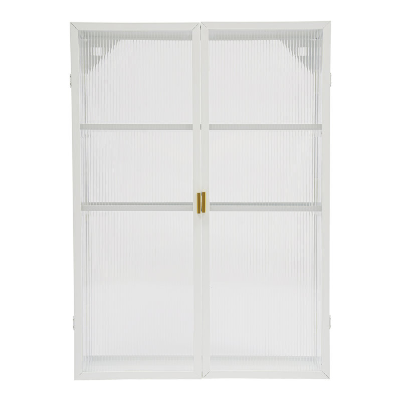 Armoire de rangement murale à 3 niveaux, Naturel