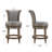 Elveria Classic Upholstered Bar Stools With Wooden Frame And Nailhead Trim-106913302-106913303-106913307