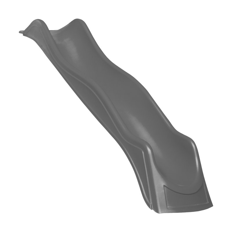 Glissade ondulée pour terrasse de 5 pi, Gris