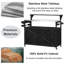Îlot de cuisine en bois massif à double couche et station de préparation pour barbecue - Chariot à roulettes avec plateau en acier inoxydable-126358275