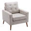 Fauteuil club de 29 po de large Kokoruda-1215467746