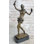 Figurine sculptée à la main en bronze