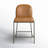 Laina Upholstered Counter Stool with Metal Frame-238255276-238255278