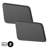 2-Pack All-Weather Boot Tray Set - Water-Resistant Plastic Utility Shoe Mat for Indoor/Outdoor Use-36590434