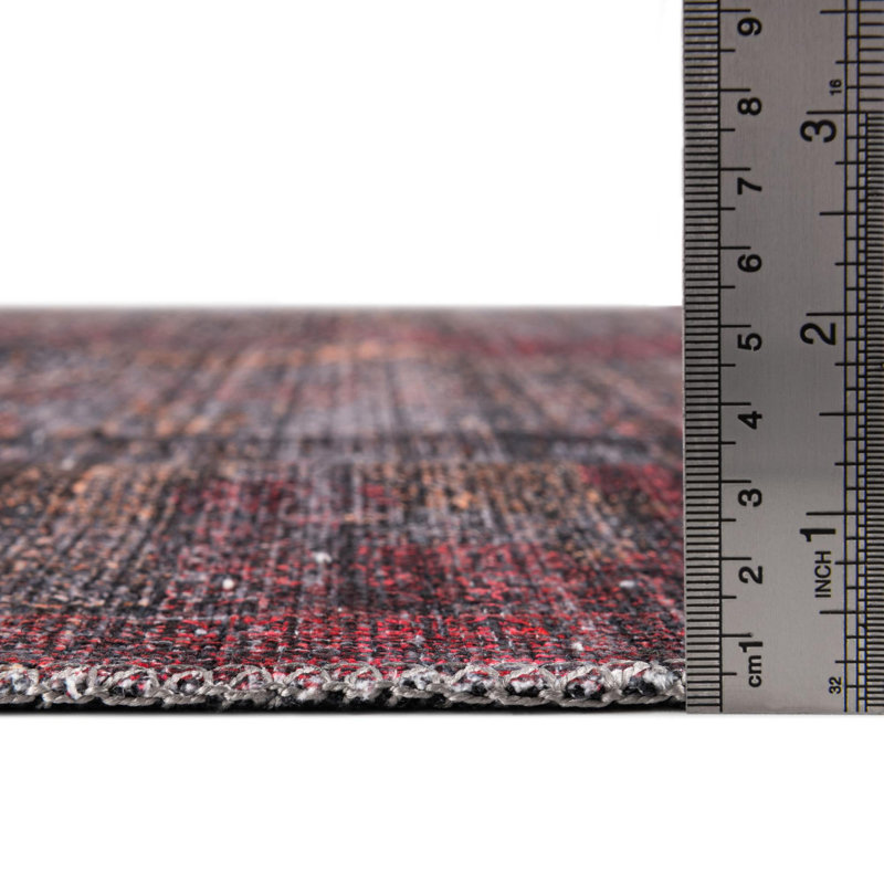 Hazelip Chenille Indoor Rug, Runner 2' x 6'