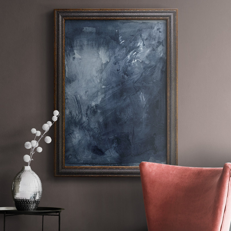 Toile encadrée de qualité supérieure «In Too Deep I» - prête à être accrochée, H 20 po x l 16 po x P 2,5 po