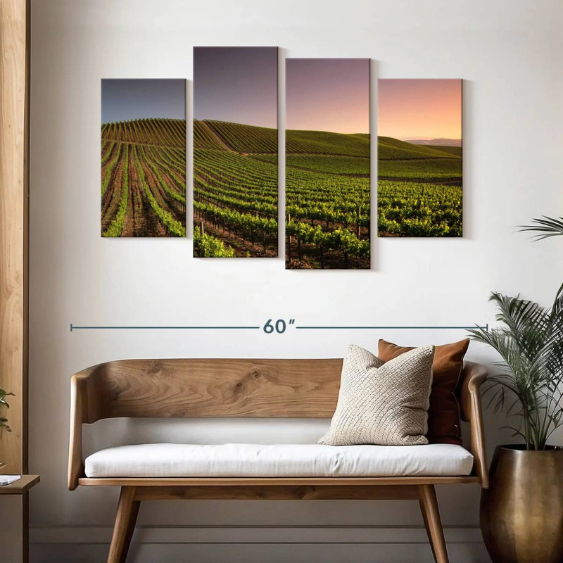 Alvord Carneros Winery, H 32 po x l 52 po