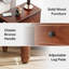 Solid Wood End Table-490039956