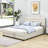 Upholstered Platform Storage Bed