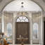 Lustre rond en cristal 39,9 po K9-1743495815