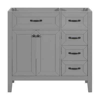 Base de meuble-lavabo simple 35,5 po seulement