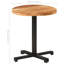 Scot Acacia Round Solid Wood Top Metal Base Dining Table-1045526800-1045526801