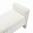 Modern Teddy Bed End Bench with Arms and Storage, Comfy Upholstered Foot Rest Stool for Living Room and Bedroom-851300112