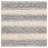 Clairvaux Natural Fiber Flat Weave Jute/Cotton Geometric Rug in Natural/Gray-1598134374