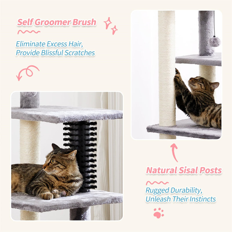 Ezayah 52.76'' H Cat Tree