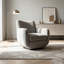 Fauteuil d'appoint pivotant à 360 °-1841654589