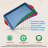 NutriChef Non-Stick Steel 3 Piece Baking Sheet Set