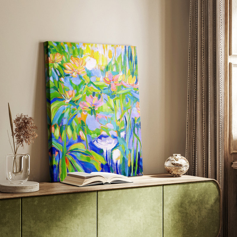 FLORAL Series DCXVII - Gallery Cavas sur mesure, H 12 po x l 8 po