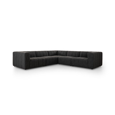 Canapé modulaire rembourré 5 pièces Bowry