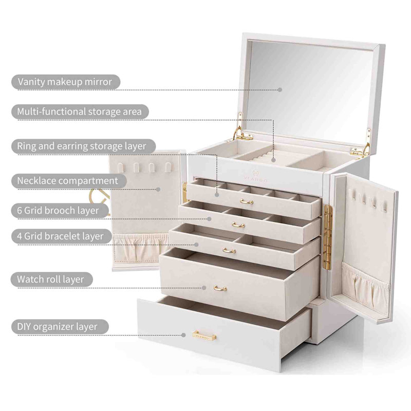 Accessory Box +, White
