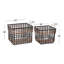 Edney Basket With Handles - Set of 2