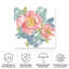 Toile extérieure «Peony in the Pink I on White» par Chris Paschke-87945436