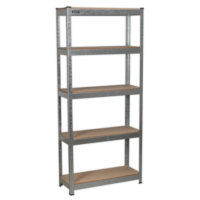 Soila Metal Shelving Unit, 180.5cm H x 81cm W x 31cm D