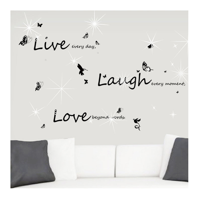 Non-Wall Damaging Wall Decal