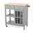 Versatile And Durable Kitchen Cart With Enhanced Functionality And Mobility