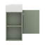 Meuble-lavabo flottant moderne 21,6 po avec lavabo en céramique, meuble de rangement mural avec porte et rangement à gauche-115165620