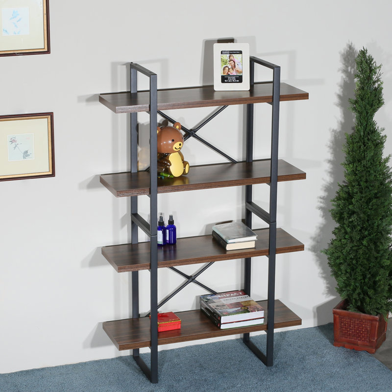Ashland Etagere Bookcase, (4 Shelves) 57” H x 35” W x 13”D
