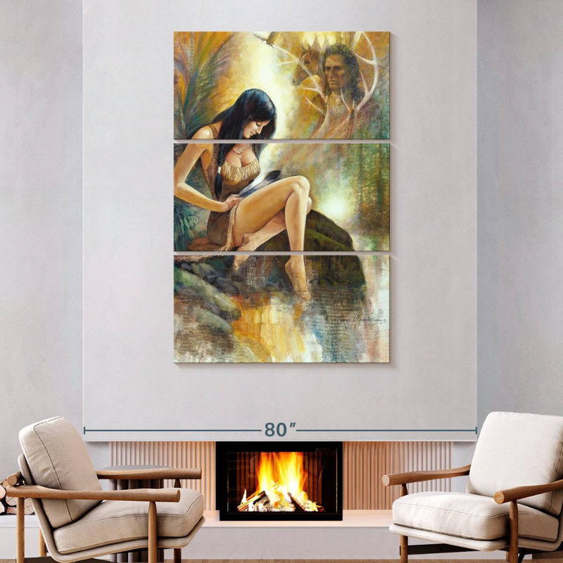 Lelar Spirit of Love, H 57 po x l 36 po