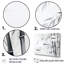 «Black and White Wild Bamboo V», ensemble de reproductions d'art mural en bambou-107738927-107738929