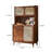 Modern Versatile Solid Wood Accent Cabinet