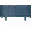 Armoire de rangement ovale 47 po avec 4 portes, buffet avec rangement