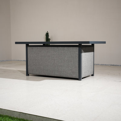 Rectangular Aluminum Outdoor Coffee Table