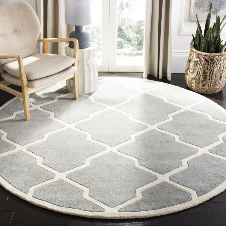 Carolene Hand Tufted Wool Geometric Rug