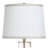 Doris Table Lamp - Clear Seeded - White Shade-101247916