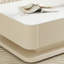 Table basse rectangulaire en bois manufacturé blanc